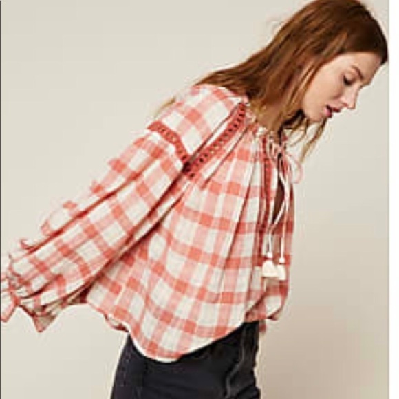 Free People Honey Grove Top Size M NWT $98 - Picture 3 of 8